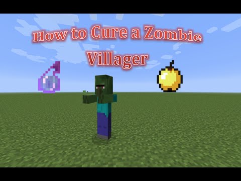 How To Cure Zombie Villagers | Minecraft 1.7.10