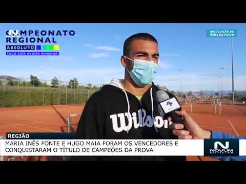 Maria Inês Fonte e Hugo Maia vencem Campeonato Regional Absoluto