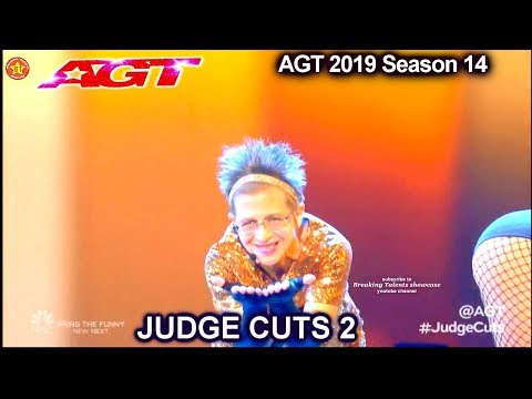 Valerie Sassyfras accordionist dancer  “Girls Night Night” | America's Got Talent 2019 Judge Cuts