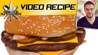 McDonalds Qtr Pounder Burger
