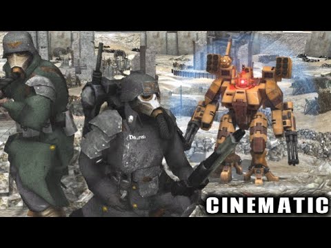 ULTIMATE MOD WARHAMMER 40K - Death Korps of Krieg vs Tau Empire | Men of War: Assault Squad 2
