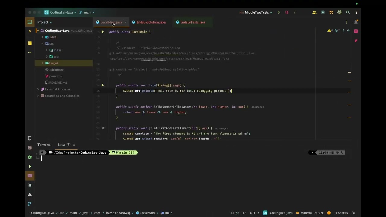 CodingBat Java | String-1 Section | endsLy