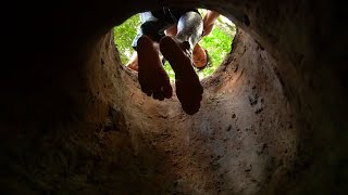 Build Hidden Temple Underground House And Tunnel Swimming Pool By Released Hold