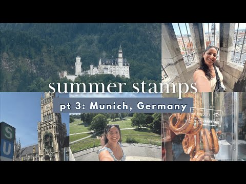 Munich, Germany Travel Vlog 🇩🇪🥨 | Summer Stamps Pt. 3 (EF Ultimate Break)