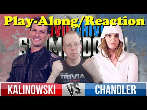 🔴LIVE - Mike Kalinowski VS Brianne Chandler - Movie Trivia Schmoedown | Play-Along/Reaction