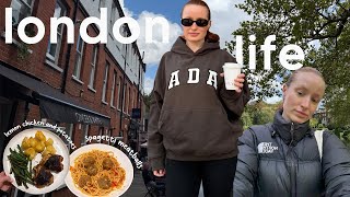 ep6 london life | autumn in london, home cooking, heartcore pilates, watch house, hampstead heath