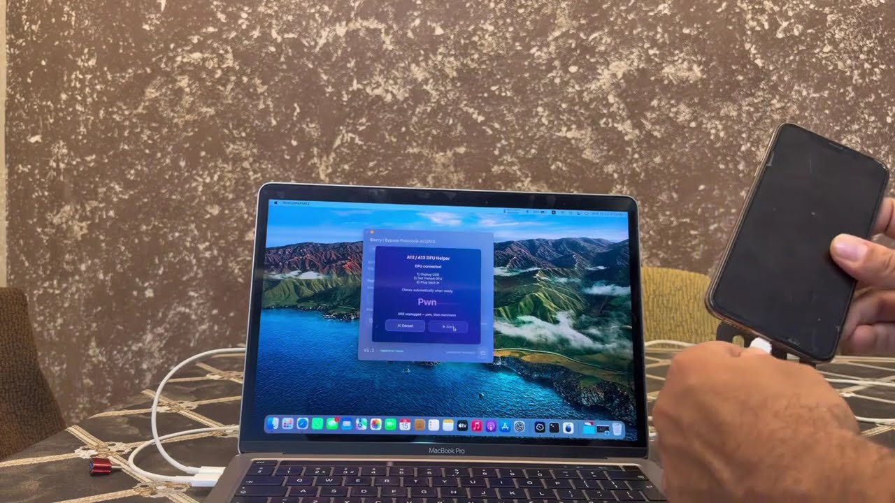 Passcode bypass iPhone 11 A12 - A13 iphones and ipads with Signal