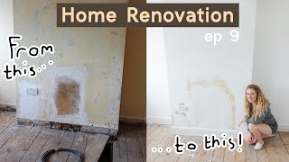 HOME RENOVATION UK EP 9 • smoothing walls without plastering & stripping paint