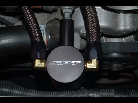Oil Catch Can after 5500 miles: Dodge Charger Scat Pack 392