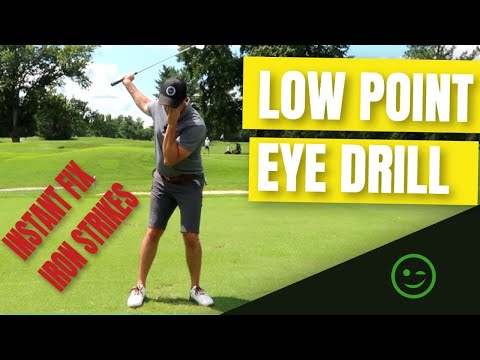 Stop Hitting Behind The Ball ➡ Low Point Consistency Drill To Strike Your Irons