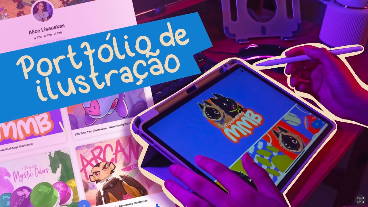 Como Montar um Portfólio de Ilustração