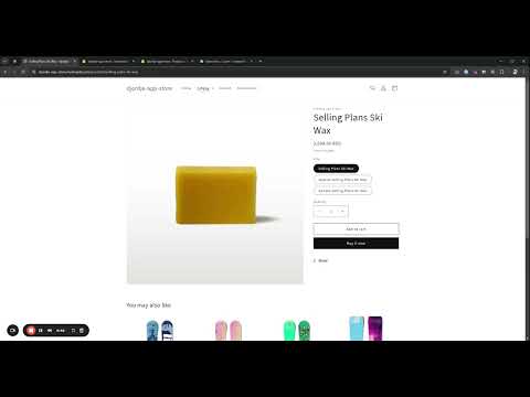 Item video thumbnail