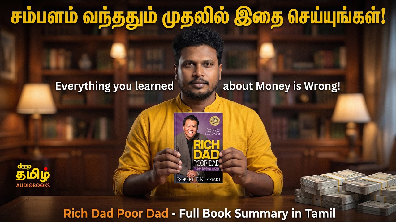 Rich Dad Poor Dad Tamil Review and Summary | 90% பேருக்கு இந்த ரகசியம் தெரியாது | Deep