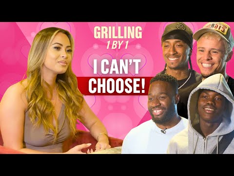 4 MEN FIGHT FOR SINGLE WOMAN | Grilling 1 by 1