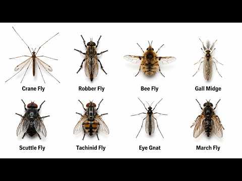 Every House Fly Type Explained Part 2