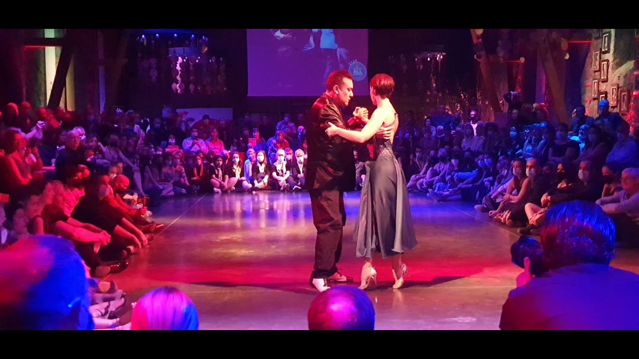 Chicho Frumboli e Joana Sepulveda no 9° Milongueros All Aboard, em 27/11/21 - I/VI