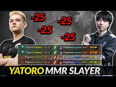 YATORO mmr SLAYER - 2 wins against EURUS (paparazi)
