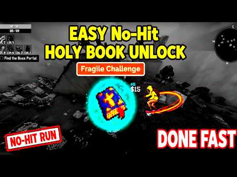 EASY No-Hit Holy Book Unlock Done Fast: Megabonk Fragile Challenge