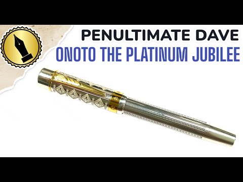 Onoto The Platinum Jubilee Sterling Silver Unboxing and Review