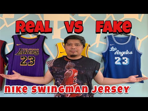 HOW TO SPOT A FAKE NIKE SWINGMAN NBA JERSEY | NEW FAKE HEAT PRESSED VERSION | REAL VS FAKE