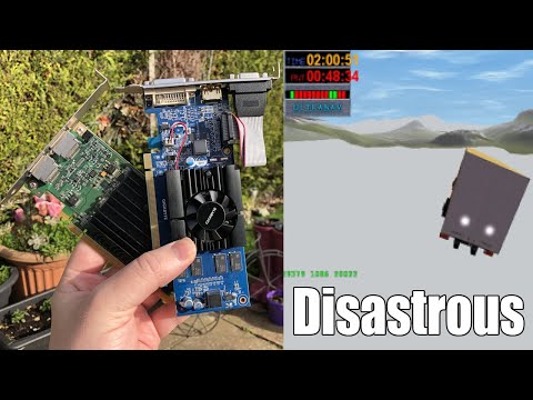 The Worst Graphics Cards Vs The Worst PC Games