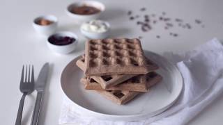 Waffles en tu Turboblender