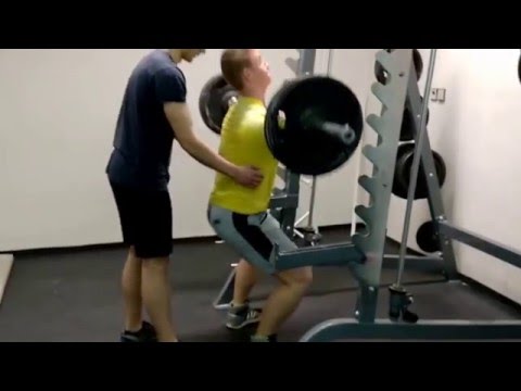 Legs and shoulders training