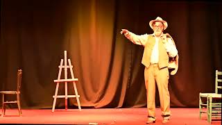 Passejant amb Santiago Rusiñol, amb Àlex Casanovas