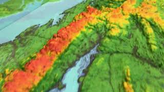 NS Radar Colour 3D Map