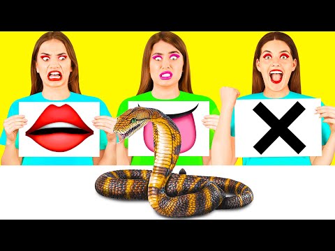 Beißen, Lecken oder Nichts Challenge #1 | Streich Kriege von BaRaDa Challenge