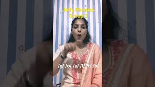 JOLLY PHONICS Group 3 sounds with actions #shorts #phonics #jollyphonics