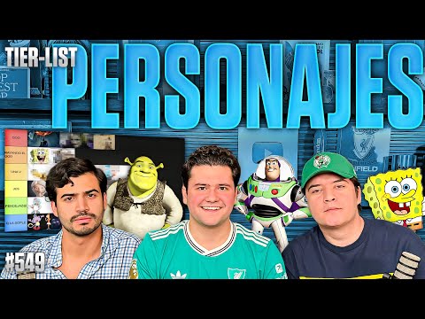 PODCAST DE PADILLA #549 — TIER LIST MEJORES PERSONAJES ANIMADOS (PELÍCULAS Y CARICATURAS)