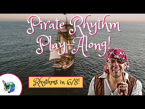 How to Read 6/8 Time for Kids: Pirate Rhythm Adventure!