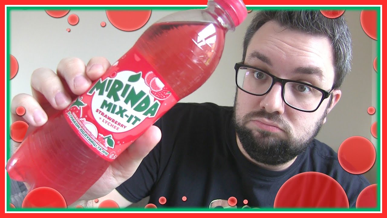 Mirinda Mixit Strawberry & Lychee Soda Review