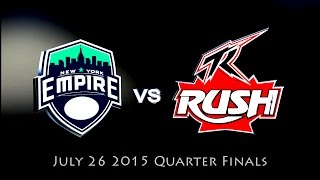 Week 16 Playoffs July 26 2015 Toronto Rush vs New York Empire