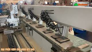 Máy Lắc mộng Âm CNC 2 đầu CNC-2500B2Z