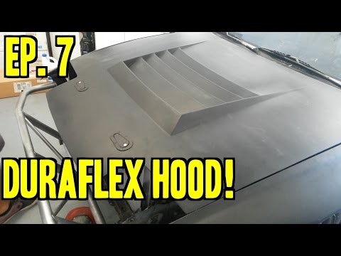 Project 240 - Le Drift Car II | Ep. 7 - Duraflex Hood!