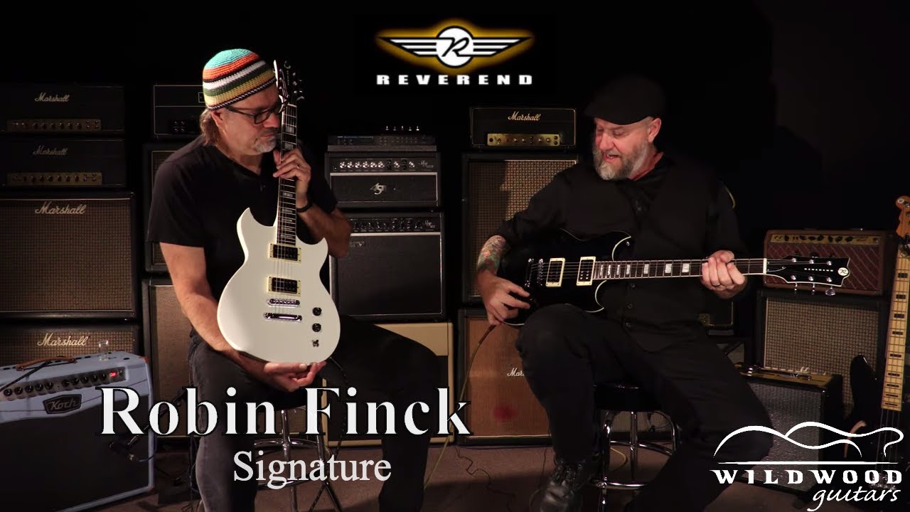 Reverend Robin Finck Signature Guitar - Ice White