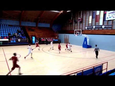 Landelijke U16 Competitie match - Gistel Oostende Vs Port of Antwerp Giants - 16012016