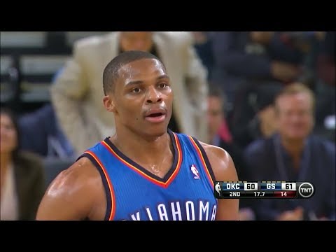 Russell Westbrook Full Highlights at Warriors (Clutch Shot) - 31 Points 9 Rebounds (2013.11.14)