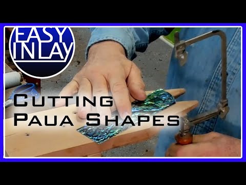 Cutting Paua Shapes | Easy Inlay How-To