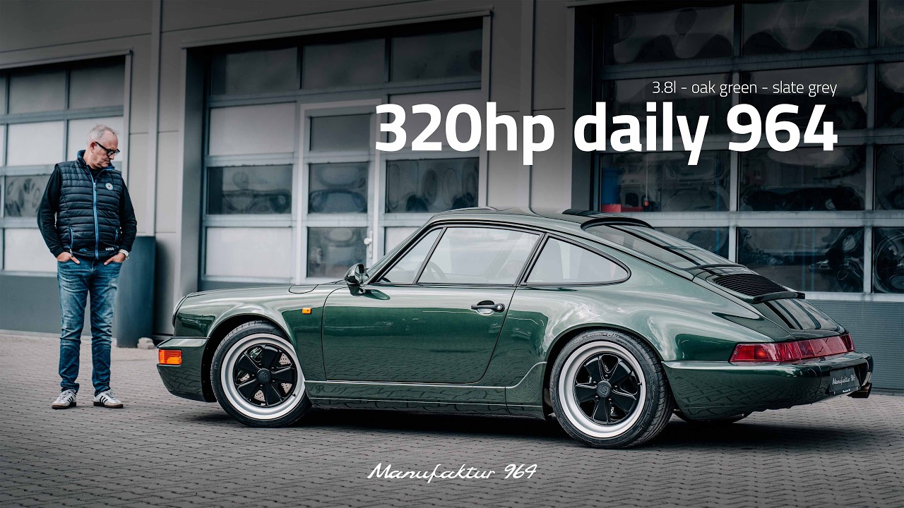964 Carrera 4 Oak Green 3.8 Walkaround