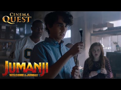 Jumanji: Welcome To The Jungle | Getting Sucked Into The Game | Cinema Quest