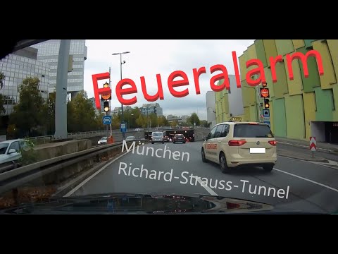 Feueralarm im Richard Strauss Tunnel in München am 07 10 2019