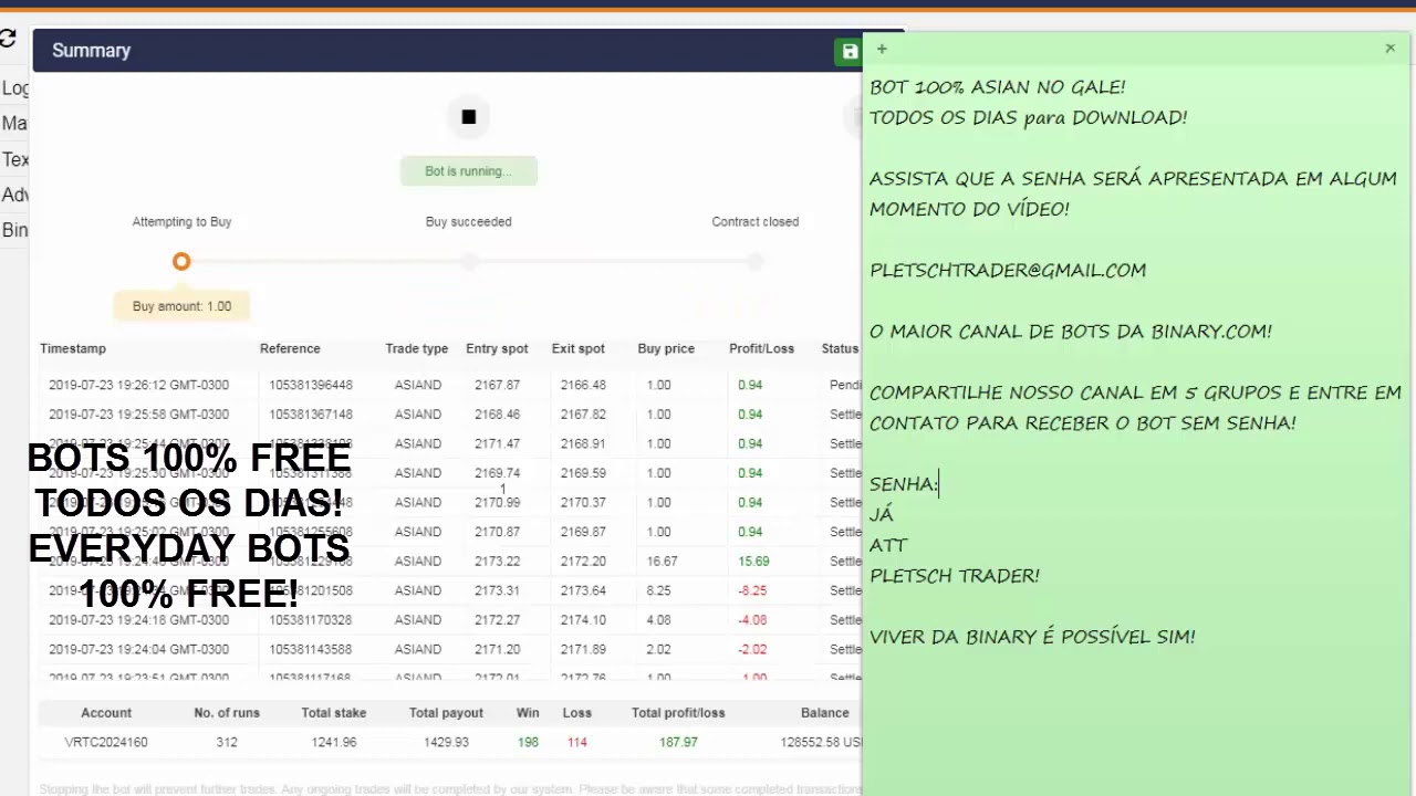 BOT BINARY SNAKE 10$/DAY+ BOT ASIAN KNIFE 100% FREE DOWNLOAD IN BINARY 2019
