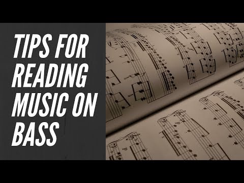 Reading Music on Bass #1 - Simandl 30 Etudes