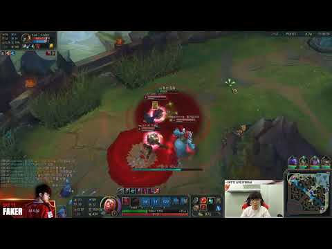 SKT Faker stream Vladimir, KDA 0/2/1, Apr 27, 2018