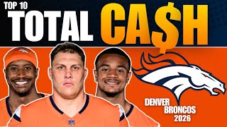 🔥 NFL Money | Denver Broncos Payroll – Total Cash! (2026  NFL Top 10)