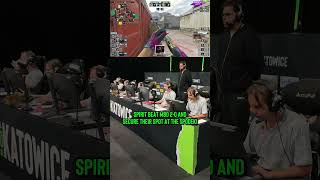 The moment Team Spirit made it to the Spodek! 🛸