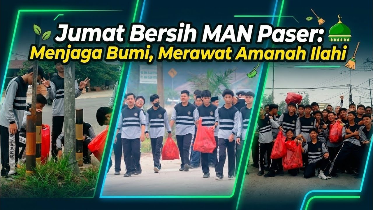 Jumat Bersih MAN Paser